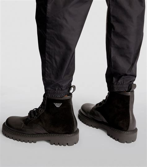 emporio armani boots for men.